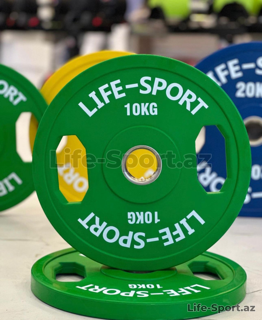 Life Sport hand grip çəki daşı 10 kg